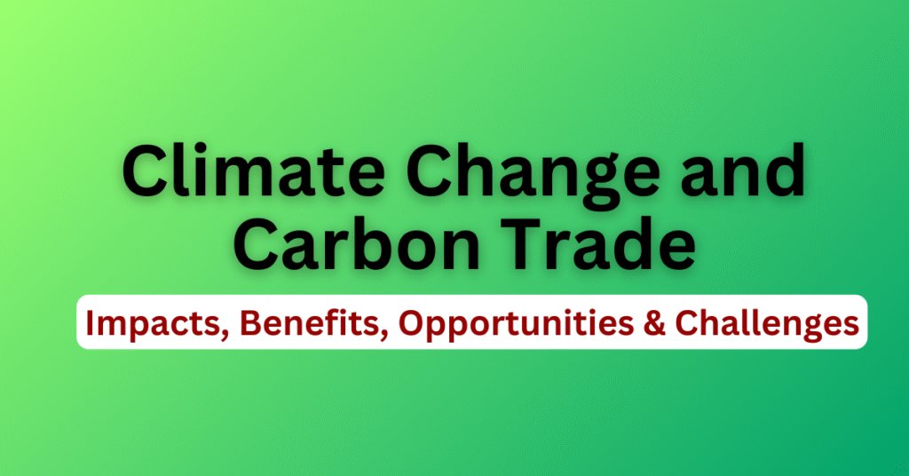 climate change and carbon trade