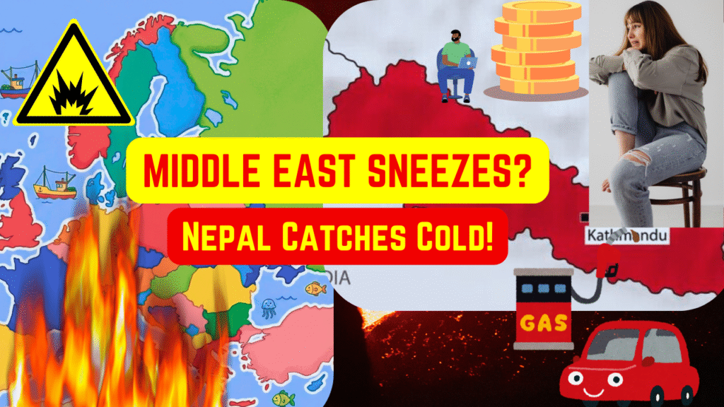 middle east sneezes nepal catches cold