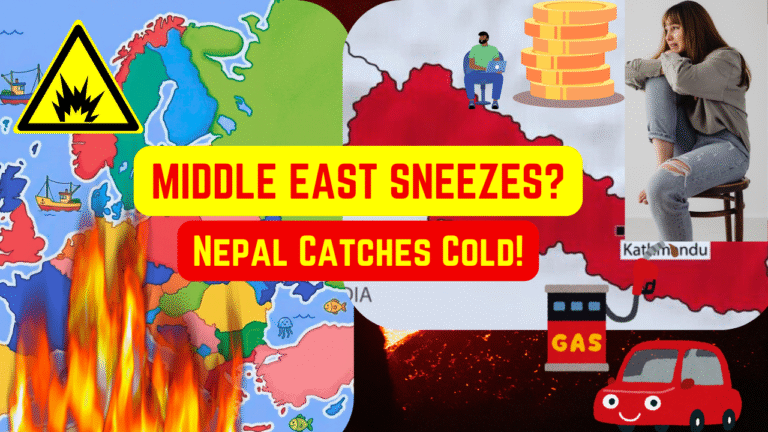 middle east sneezes nepal catches cold