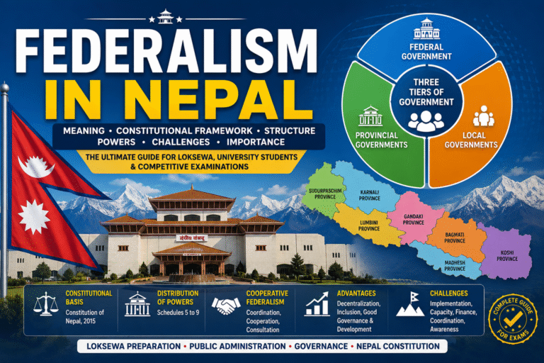 Federalism in nepal