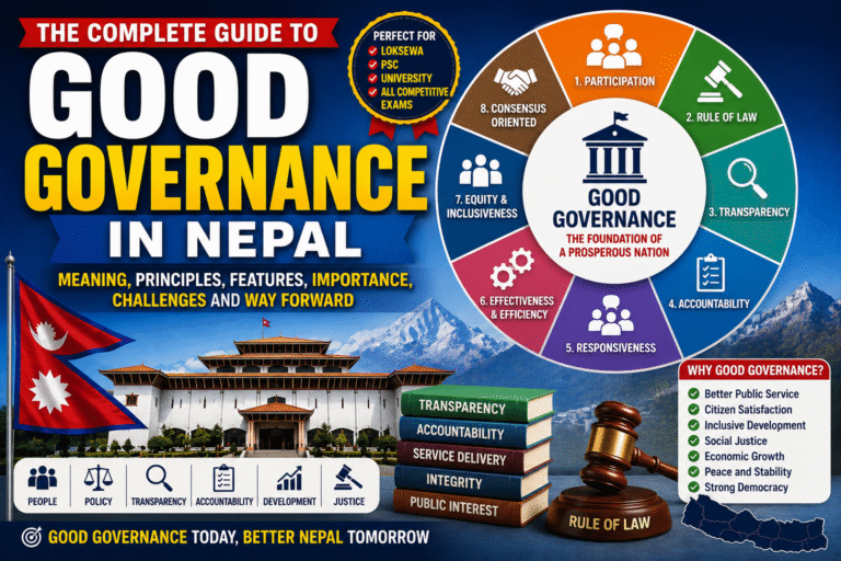 good governance in nepal