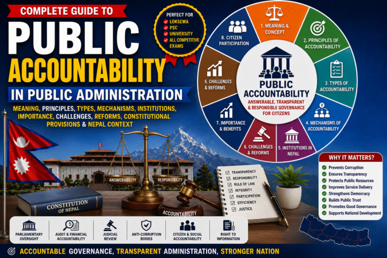public accountability in public administration